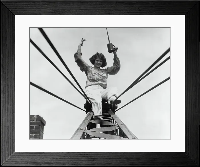 Framed Print : Peggy Keene Balancing Herself Framed Print : Peggy Keene Balancing Herself