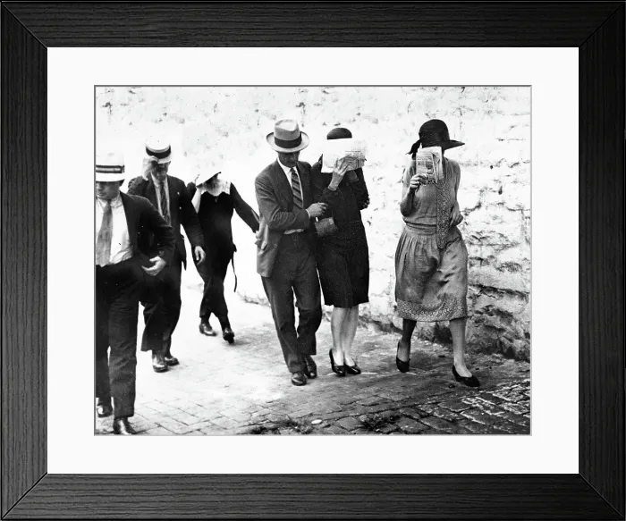Framed Print : Richard Reese Whittemore Pays Death Penalty