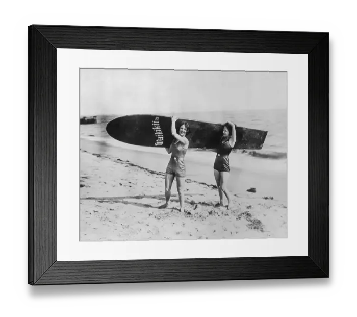 Framed Print : Acting Sisters Shirley Mason & Viola Dan