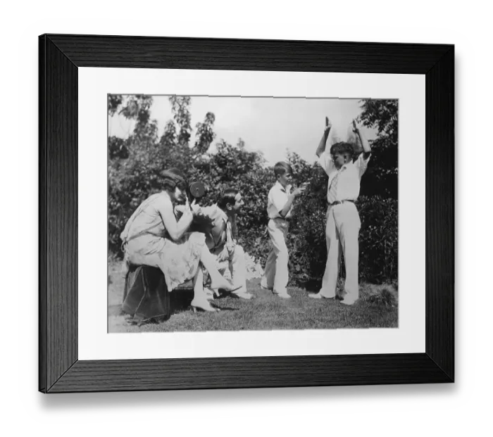 Framed Print : Ernst Lubitsch and His Family Framed Print : Ernst Lubitsch and His Family