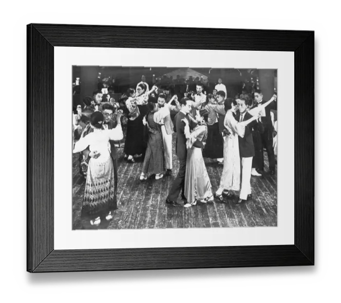 Framed Print : A Scene From A Chinese Dance Club Framed Print : A Scene From A Chinese Dance Club