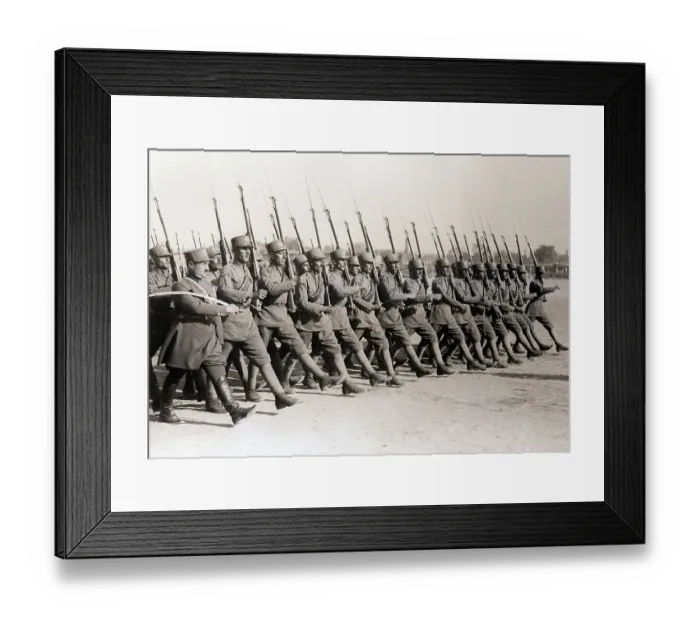 Framed Print : Coronation Parade for the New Shah Framed Print : Coronation Parade for the New Shah