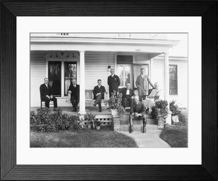 Framed Print : Eisenhower Family Reunion Portrait Framed Print : Eisenhower Family Reunion Portrait