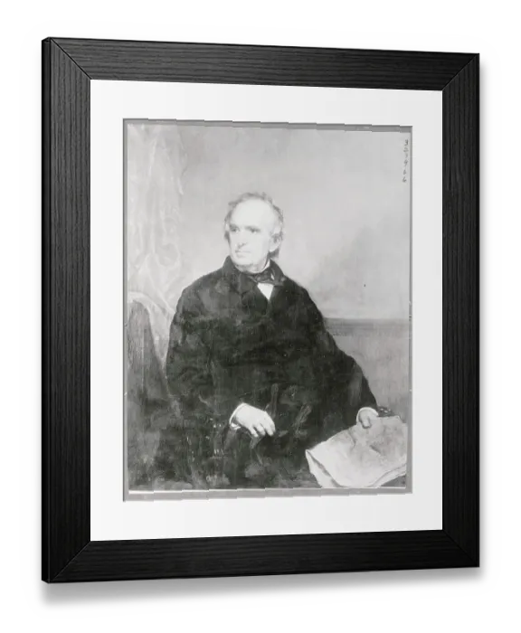 Framed Print : Portrait of Erastus Corning The First President of New York Central Railroad Framed Print : Portrait of Erastus Corning The First President of New York Central Railroad