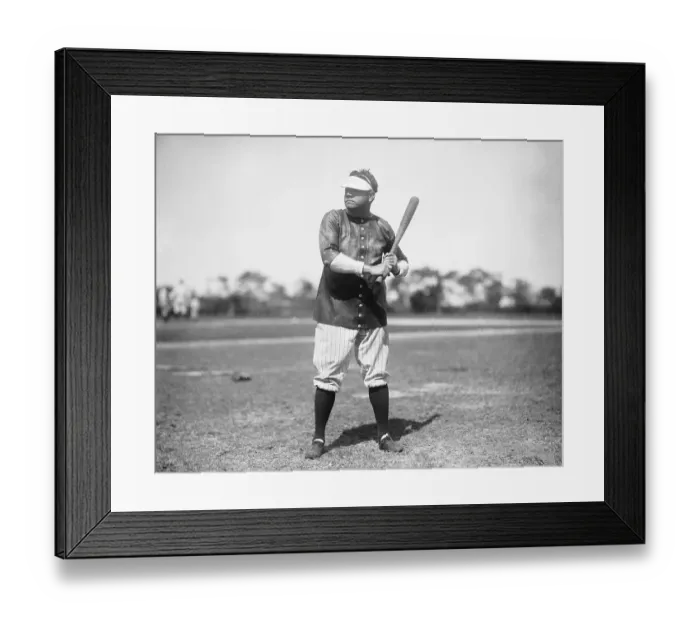 Framed Print : Babe Ruth Preparing to Bat
