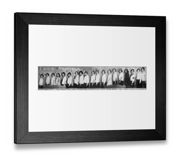 Framed Print : Children Of Different Nationalities