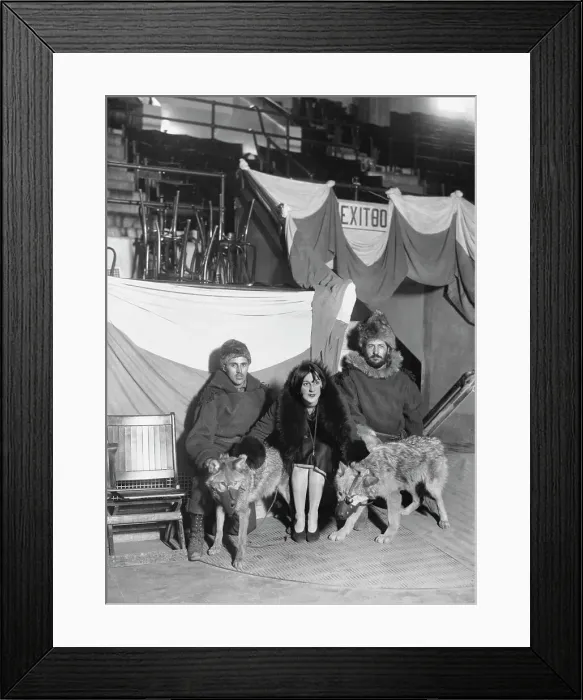 Framed Print : Husky Drivers Framed Print : Husky Drivers
