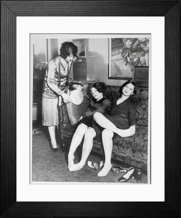Framed Print : Girls Faint At Dance Endurance Contest Framed Print : Girls Faint At Dance Endurance Contest