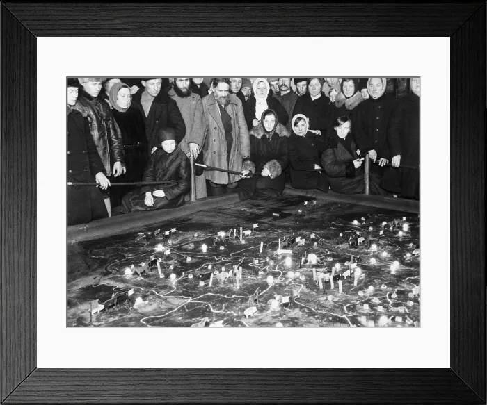 Framed Print : Group of People Looking at a Map Framed Print : Group of People Looking at a Map