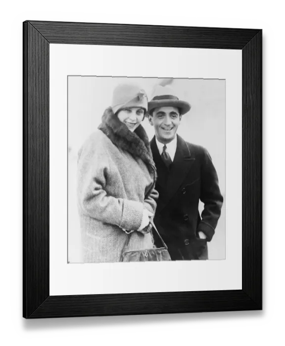 Framed Print : Portrait of Mr. and Mrs. Irving Berlin Framed Print : Portrait of Mr. and Mrs. Irving Berlin