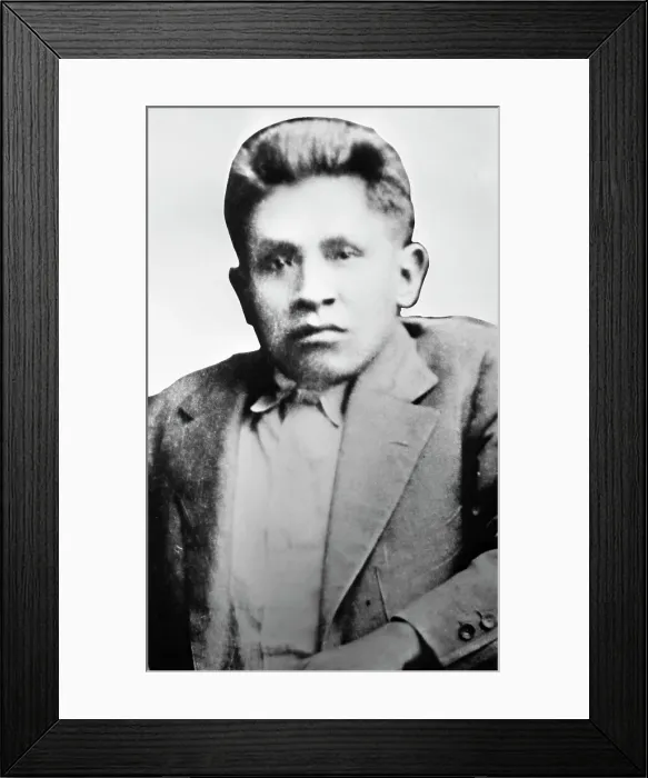 Framed Print : Portrait of Charles Whitehorn Framed Print : Portrait of Charles Whitehorn