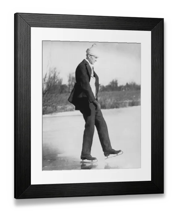 Framed Print : Henry Ford Ice Skating Framed Print : Henry Ford Ice Skating