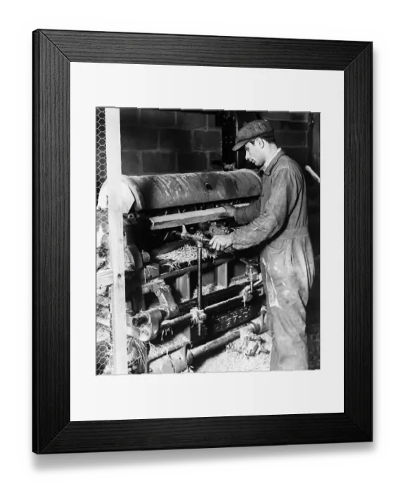 Framed Print : Baseball Bat Maker Shaping Bat Framed Print : Baseball Bat Maker Shaping Bat