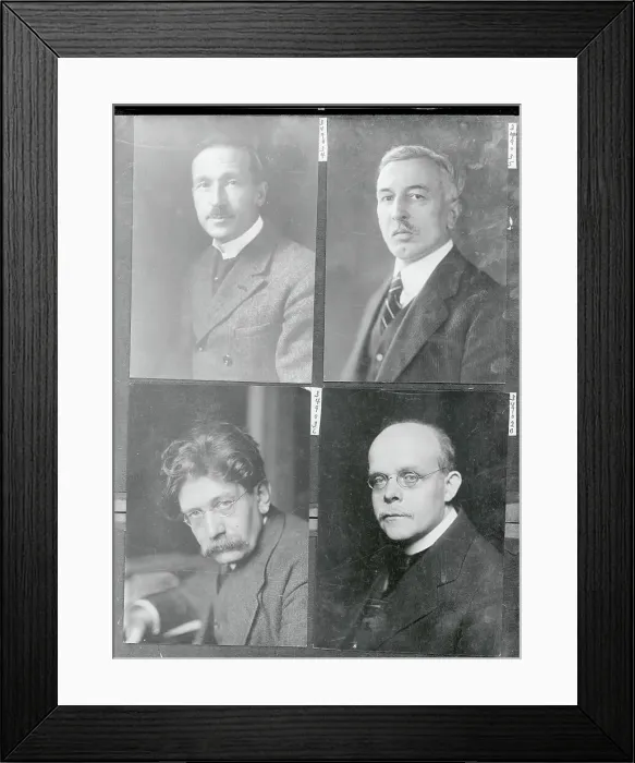 Framed Print : Four Politicians Framed Print : Four Politicians