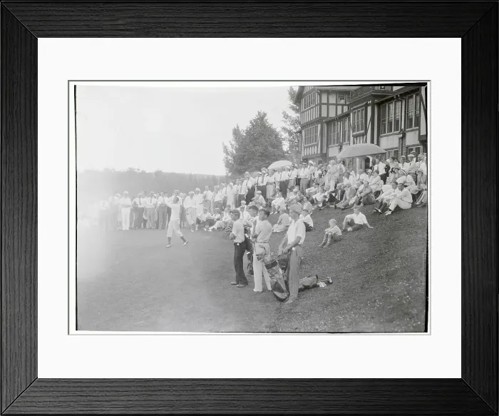 Framed Print : Leo Diegel Driving at Tournament Framed Print : Leo Diegel Driving at Tournament