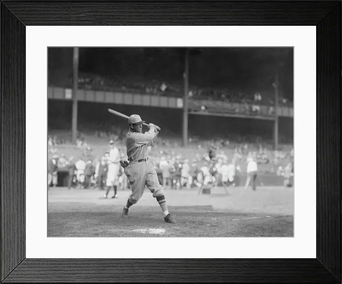 Framed Print : Rogers Hornsby Practicing Framed Print : Rogers Hornsby Practicing