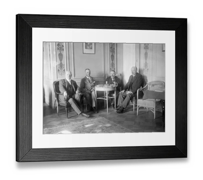 Framed Print : Group of Delegates to League of Nations Framed Print : Group of Delegates to League of Nations