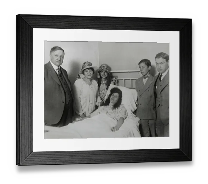 Framed Print : McPherson in the Hospital Framed Print : McPherson in the Hospital
