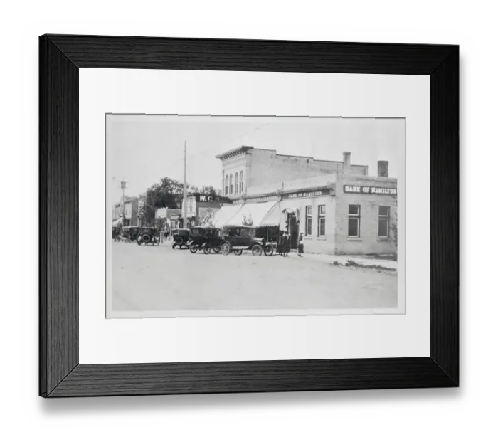 Framed Print : Main Street Where Earl Nelson was Finally Captured Framed Print : Main Street Where Earl Nelson was Finally Captured