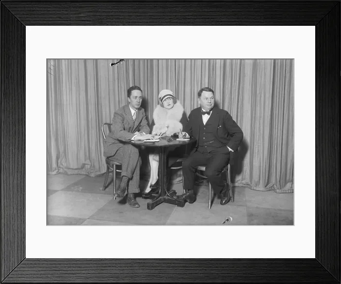 Framed Print : Three American Illustrators Framed Print : Three American Illustrators