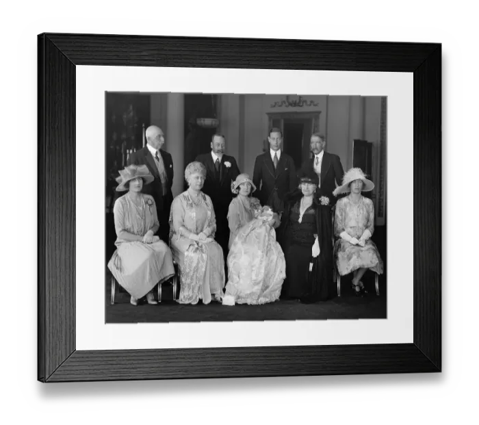 Framed Print : Party for Christening of Princess Elizabeth Framed Print : Party for Christening of Princess Elizabeth