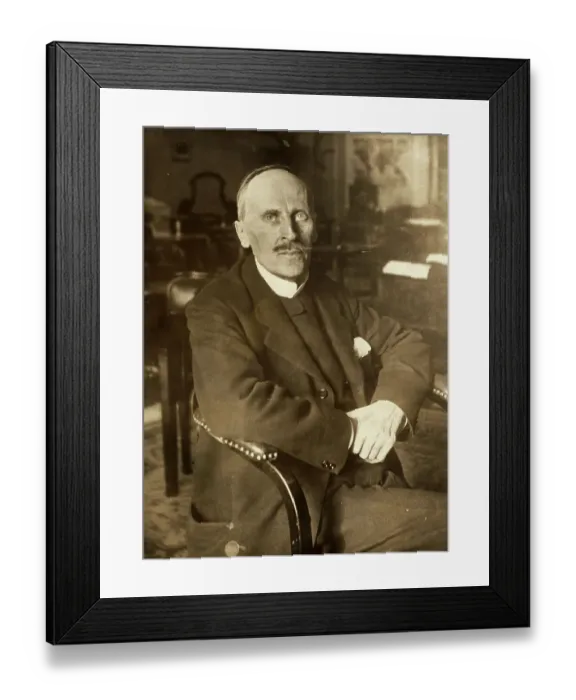 Framed Print : Nobel Prize Winning Novelist Romain Rolland Framed Print : Nobel Prize Winning Novelist Romain Rolland