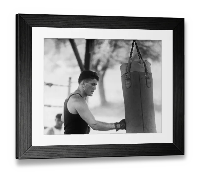 Framed Print : Boxer Gene Tunney