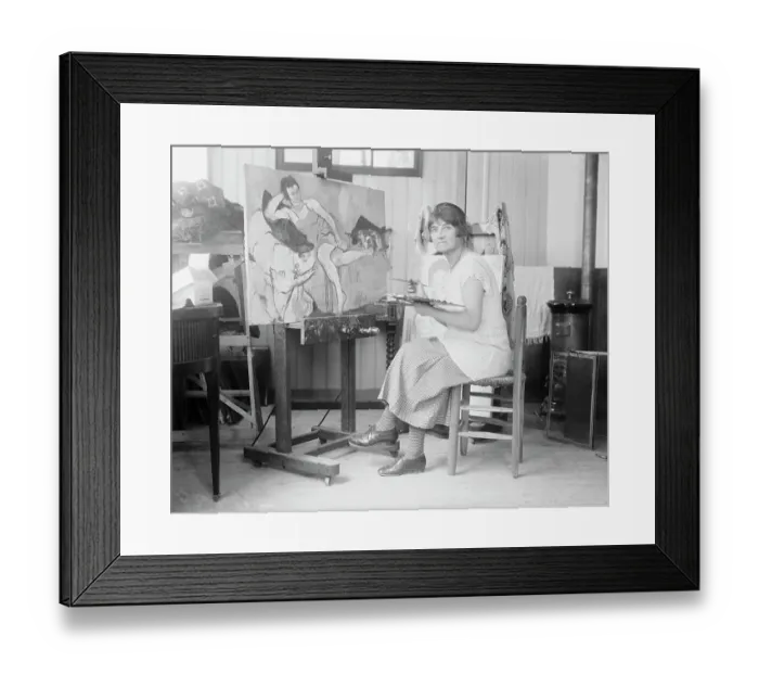 Framed Print : Suzanne Valadon Painting Framed Print : Suzanne Valadon Painting