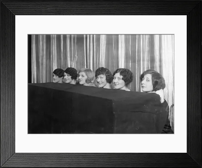 Framed Print : Beauty Pageant Contestants Framed Print : Beauty Pageant Contestants