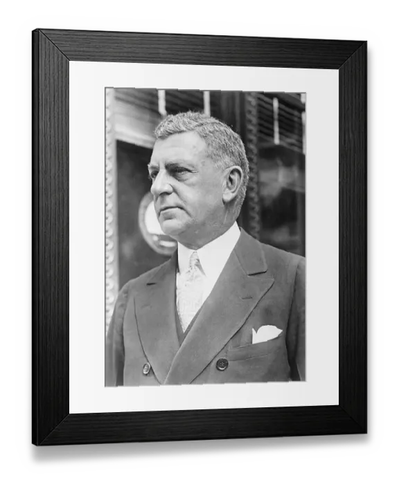 Framed Print : Portrait of Banker Charles Edwin Mitchell Framed Print : Portrait of Banker Charles Edwin Mitchell