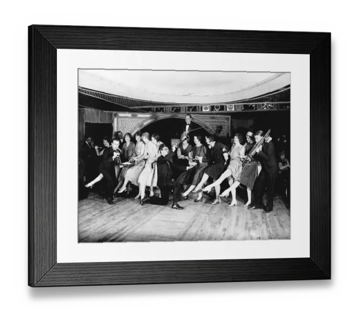Framed Print : Charleston Dance Marathon Framed Print : Charleston Dance Marathon