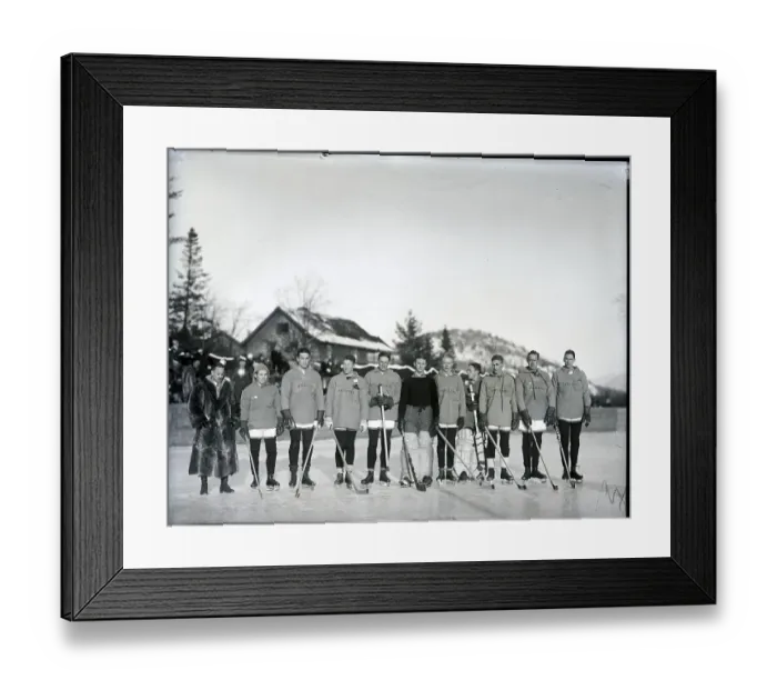 Framed Print : Picture Of Williams College Hockey Team Framed Print : Picture Of Williams College Hockey Team