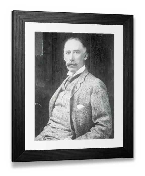 Framed Print : Portrait of Frank Munsey Framed Print : Portrait of Frank Munsey