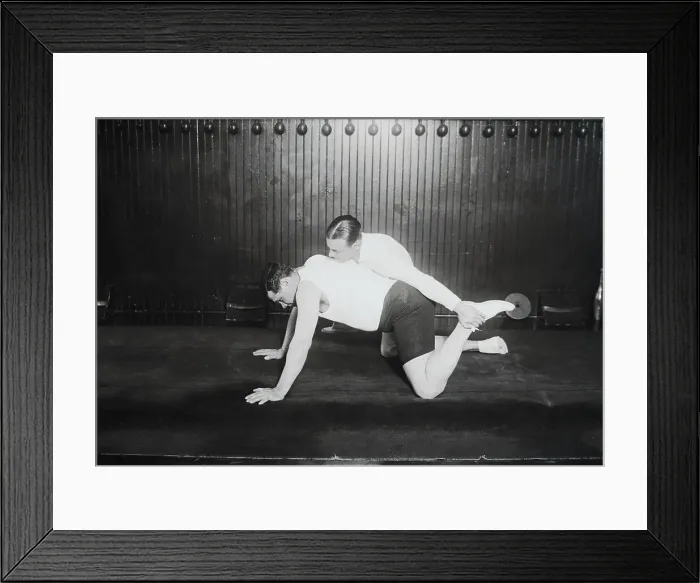 Framed Print : Babe Ruth Wrestling Framed Print : Babe Ruth Wrestling