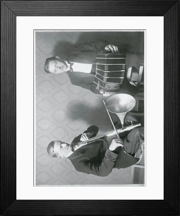 Framed Print : Herr Urban Demonstrating Use of New Instrument Framed Print : Herr Urban Demonstrating Use of New Instrument
