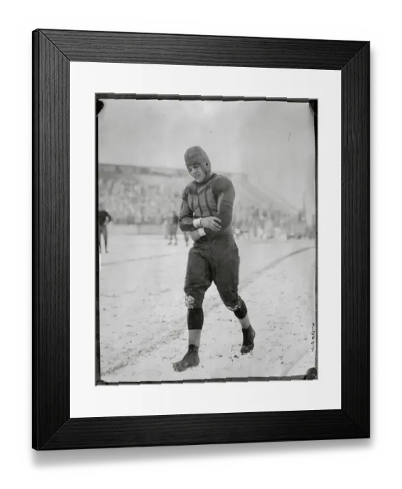 Framed Print : Football Player Red Grange with Injured Arm Framed Print : Football Player Red Grange with Injured Arm