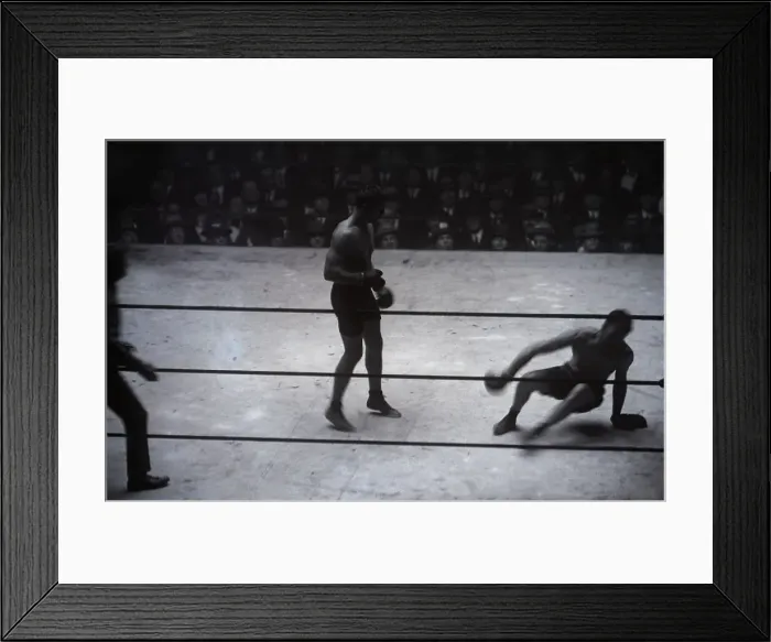 Framed Print : Paul Berlenbach & Jack Delaney Fight Framed Print : Paul Berlenbach & Jack Delaney Fight