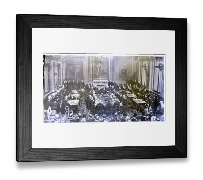 Framed Print : Leaders Signing the Lacarno Treaty Framed Print : Leaders Signing the Lacarno Treaty