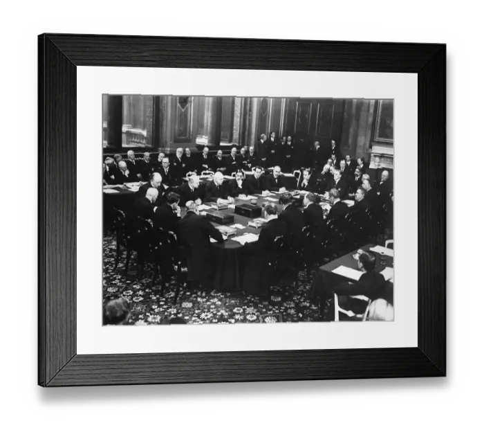 Framed Print : Locarno Conference Framed Print : Locarno Conference
