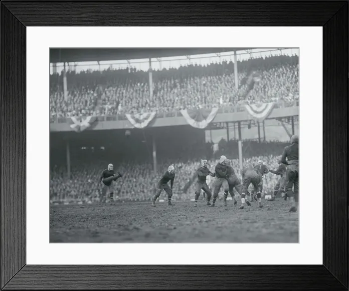 Framed Print : Giants and Bears Football Players at the Polo Grounds Framed Print : Giants and Bears Football Players at the Polo Grounds