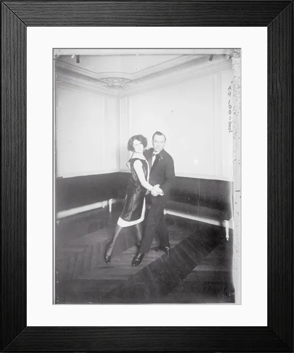 Framed Print : Professor Raymond Dancing the Charleston