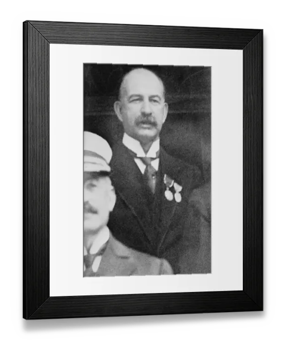 Framed Print : Philip Rhinelander Wearing Medals Framed Print : Philip Rhinelander Wearing Medals