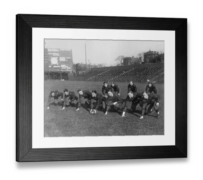 Framed Print : Chicago Bears Football Team Framed Print : Chicago Bears Football Team