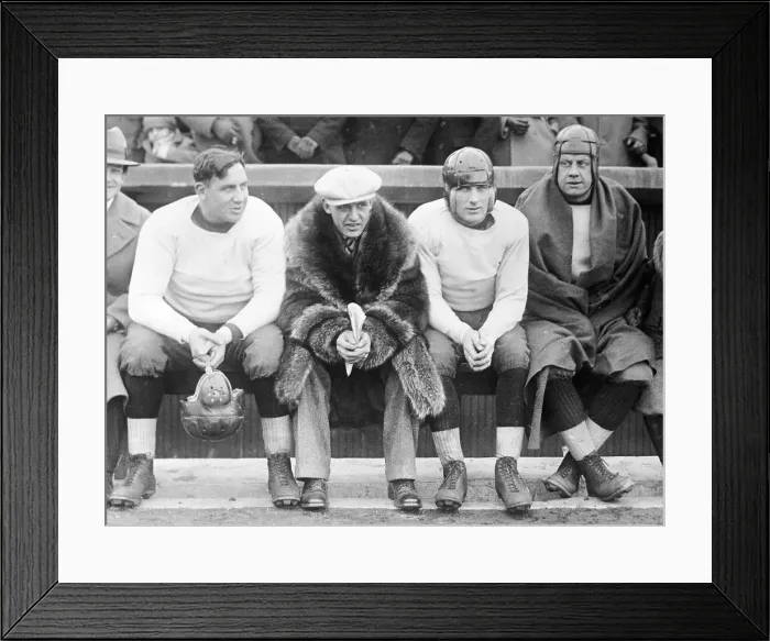 Framed Print : Red Grange Appearing as Professional Framed Print : Red Grange Appearing as Professional