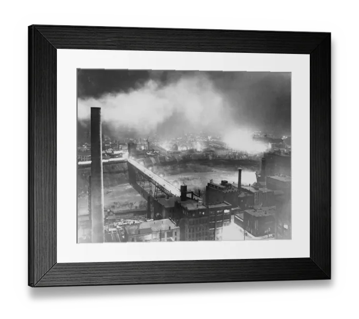 Framed Print : City of Rochester Framed Print : City of Rochester