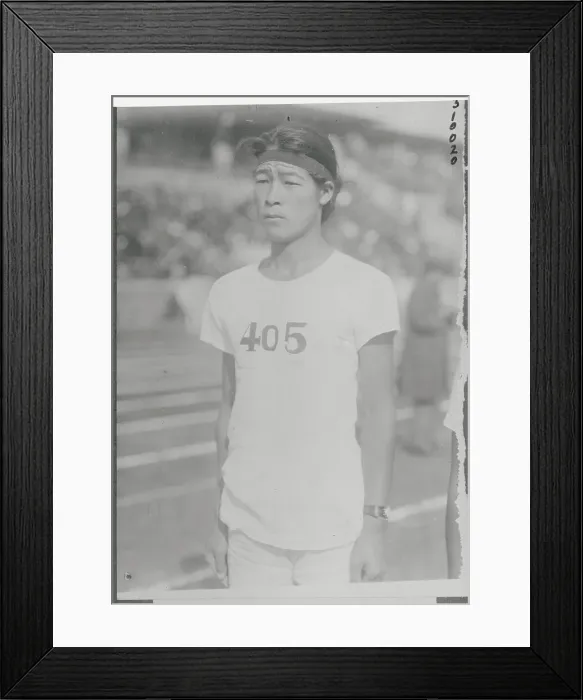 Framed Print : Portrait of Athlete Kinuyo Hitomi Framed Print : Portrait of Athlete Kinuyo Hitomi