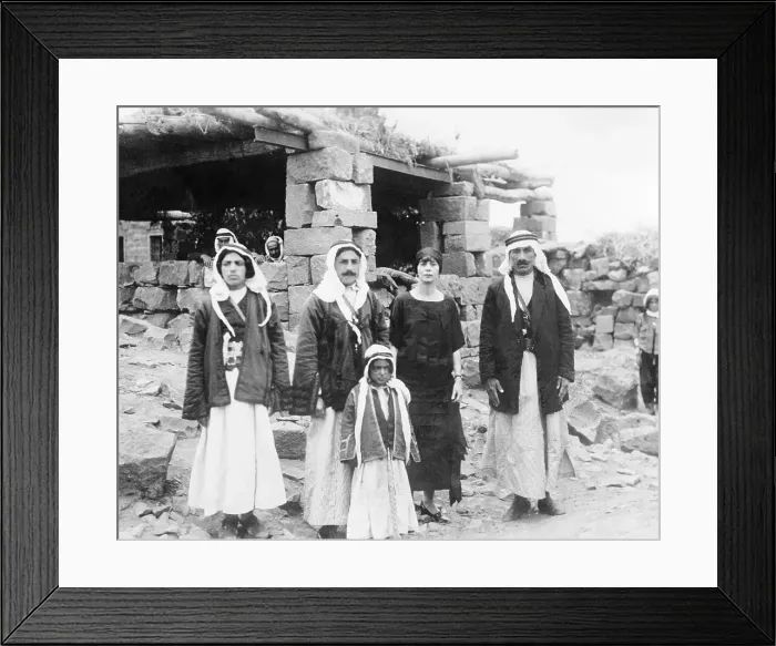 Framed Print : Correspondent of French Revolt Posing with Associates Framed Print : Correspondent of French Revolt Posing with Associates