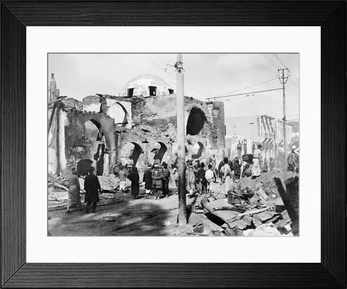 Framed Print : Ruined Mosque at Damascus Framed Print : Ruined Mosque at Damascus