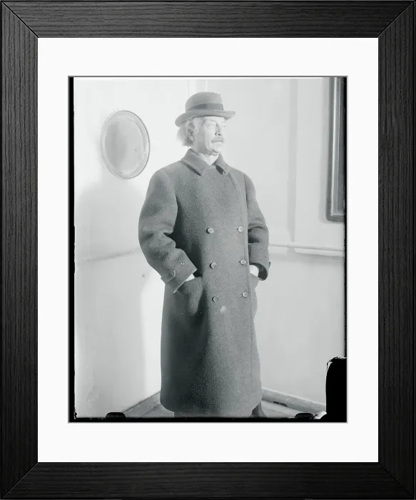 Framed Print : Piano Player Ignatz Paderewski Near Liner Window Framed Print : Piano Player Ignatz Paderewski Near Liner Window