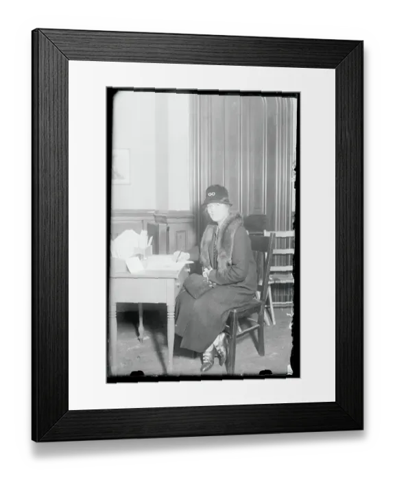 Framed Print : Portrait of Ruth Pratt Framed Print : Portrait of Ruth Pratt